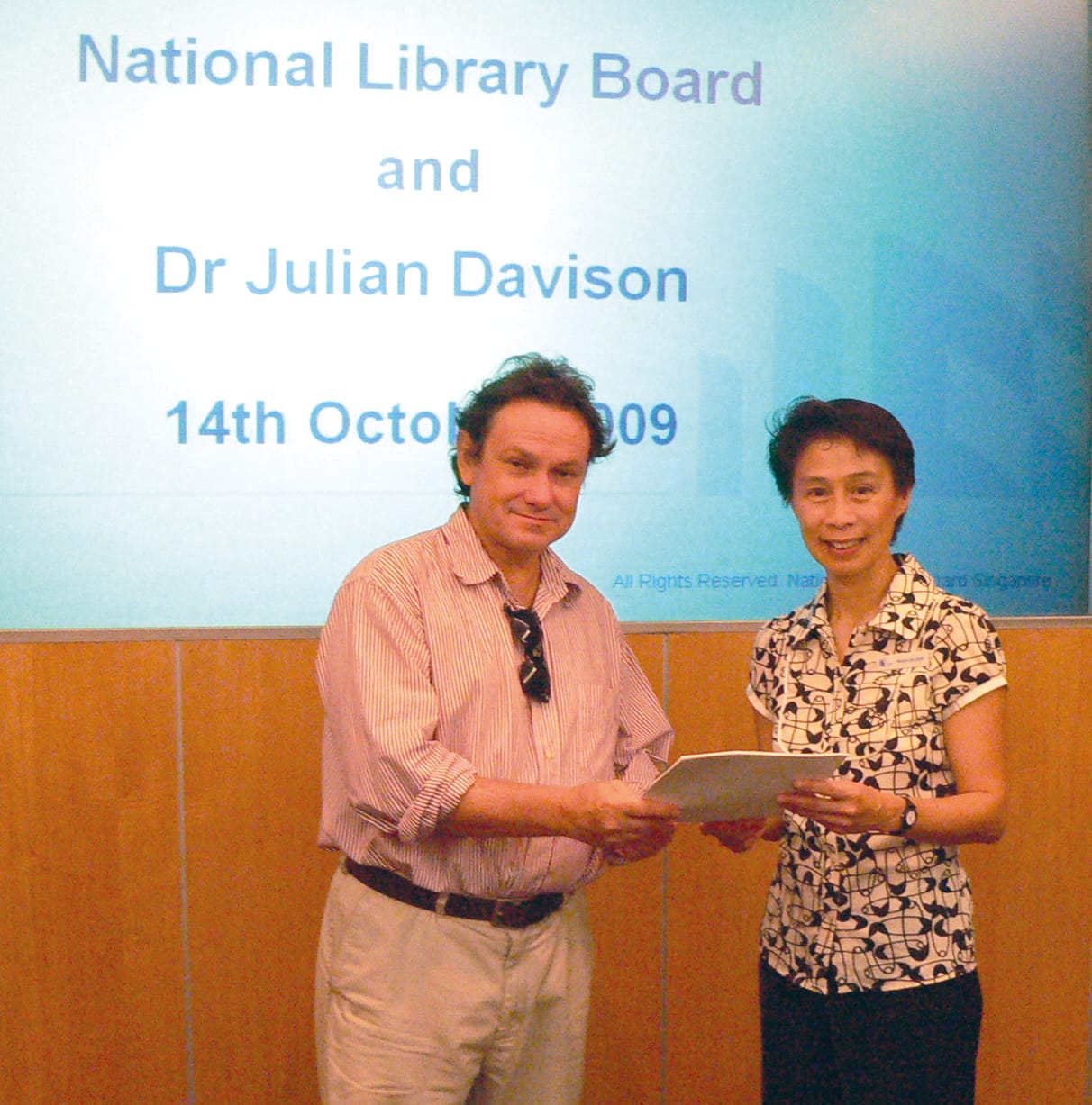 Julian Davison and Ngian Lek Choh. 